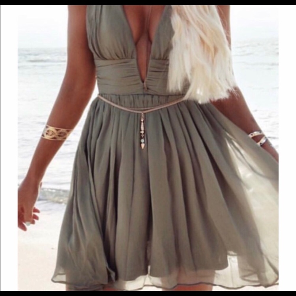 Cute low cut dress
